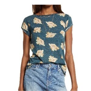 Free People XS floral top